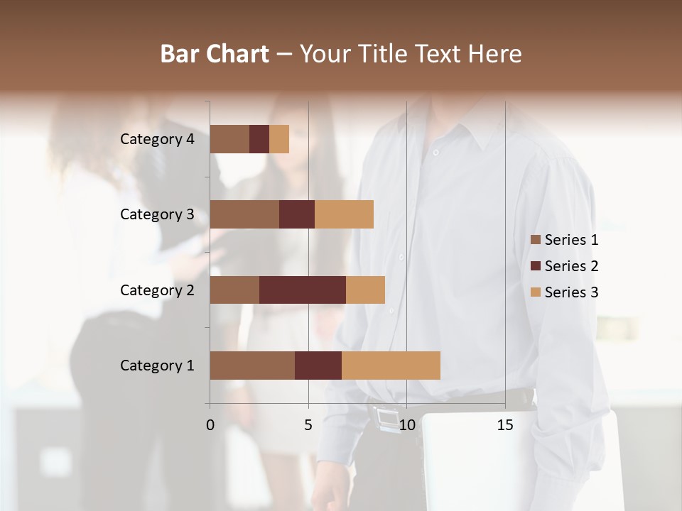 Light Girl Men PowerPoint Template