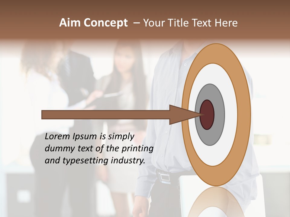 Light Girl Men PowerPoint Template