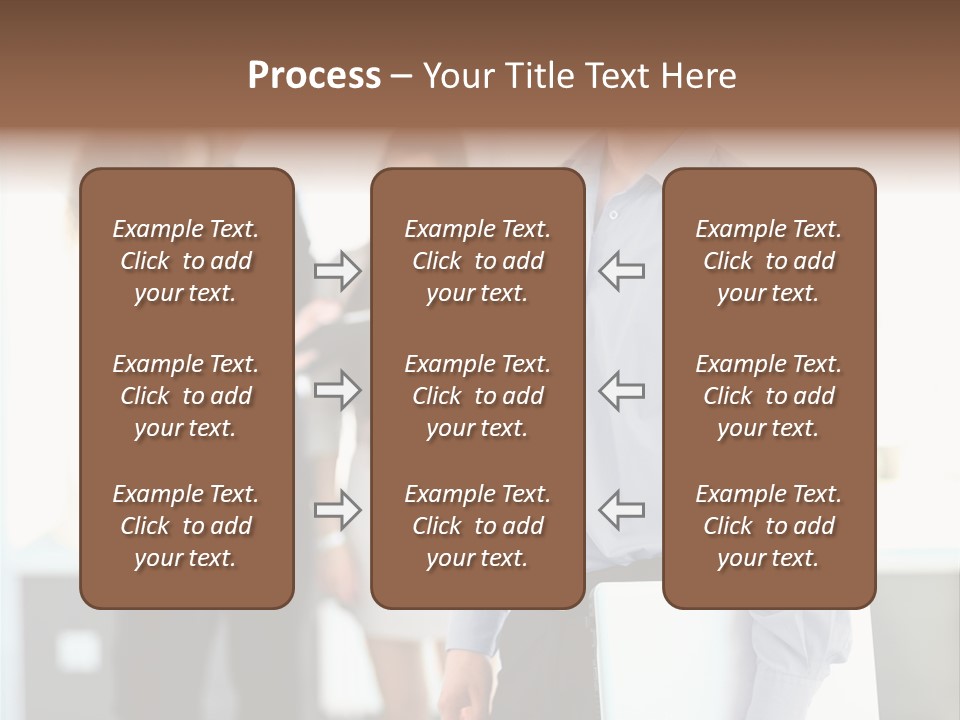 Light Girl Men PowerPoint Template