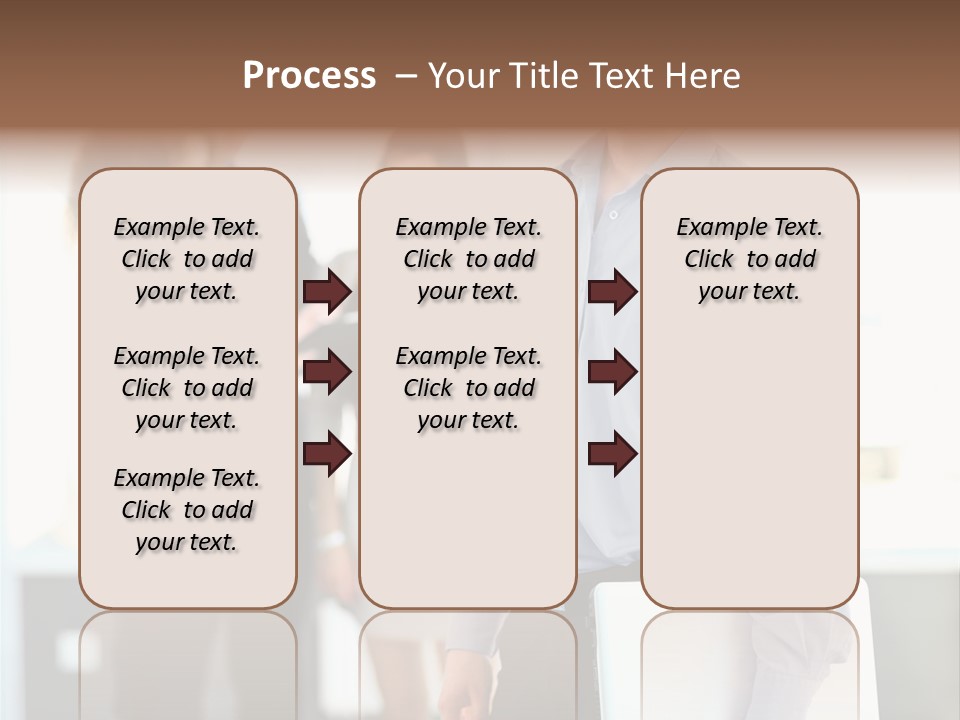 Light Girl Men PowerPoint Template