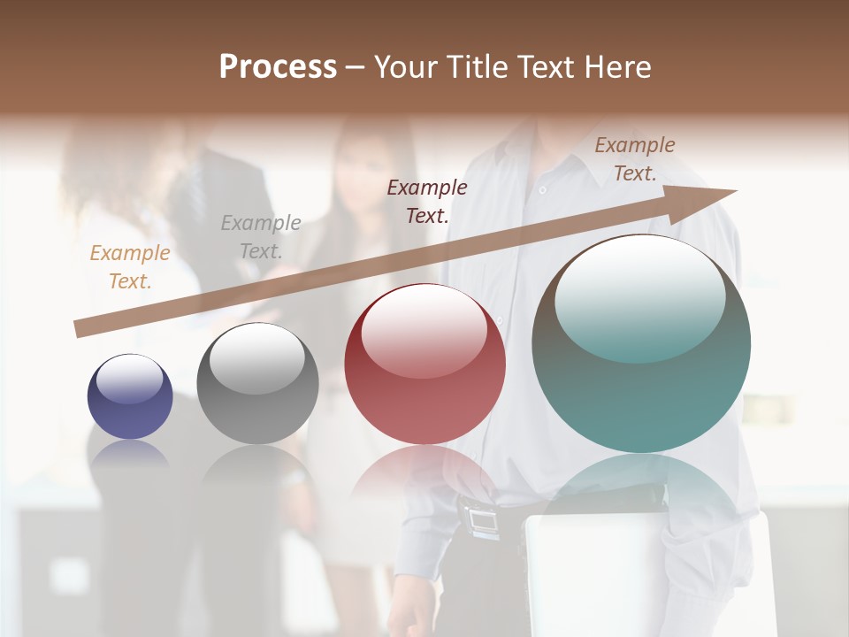 Light Girl Men PowerPoint Template