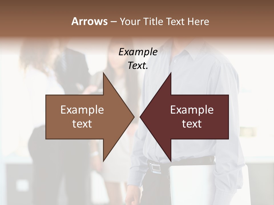 Light Girl Men PowerPoint Template