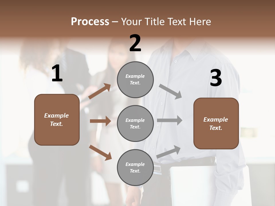 Light Girl Men PowerPoint Template