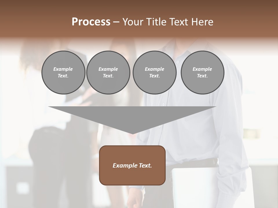 Light Girl Men PowerPoint Template