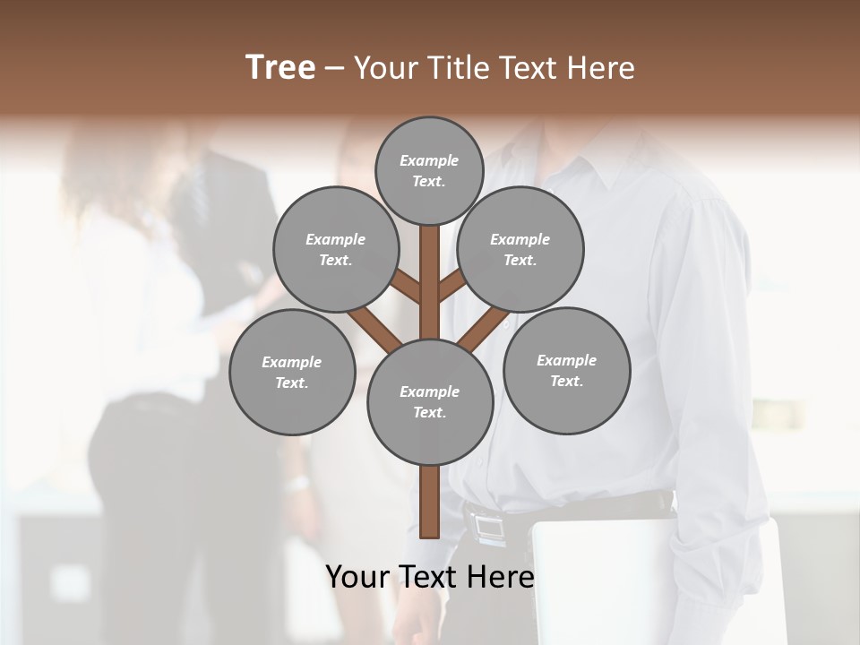 Light Girl Men PowerPoint Template