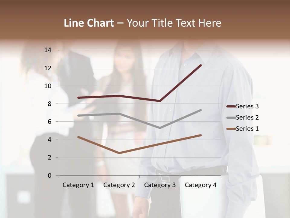 Light Girl Men PowerPoint Template