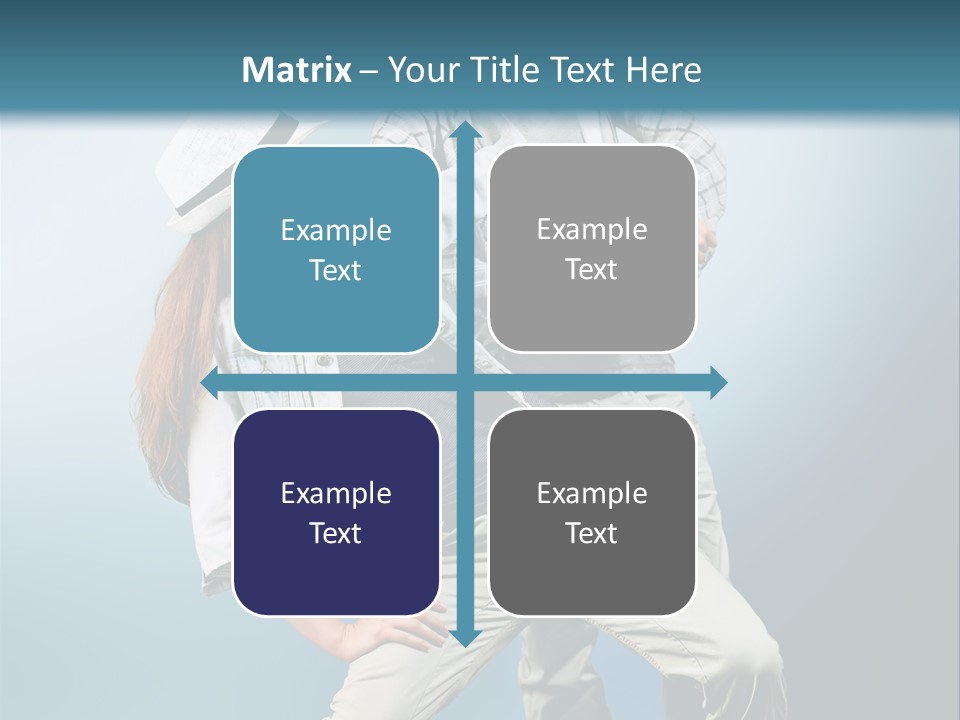 Background Fashion Expression PowerPoint Template