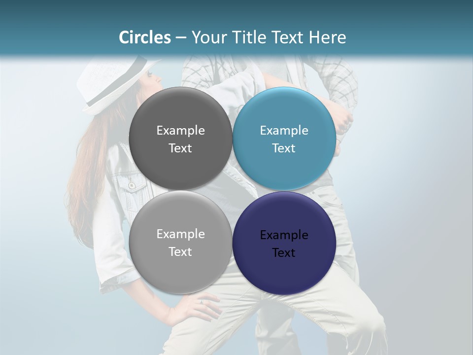 Background Fashion Expression PowerPoint Template