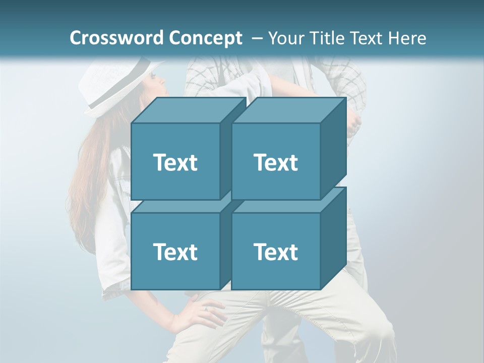 Background Fashion Expression PowerPoint Template