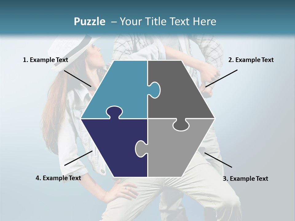 Background Fashion Expression PowerPoint Template