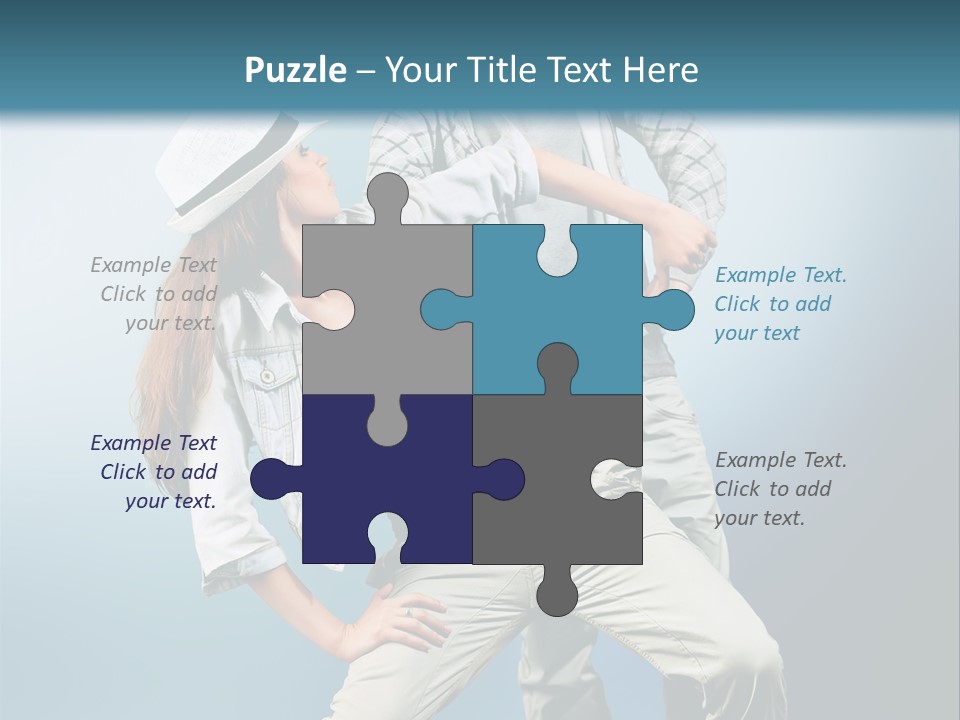 Background Fashion Expression PowerPoint Template