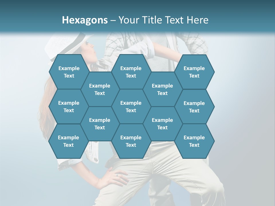 Background Fashion Expression PowerPoint Template