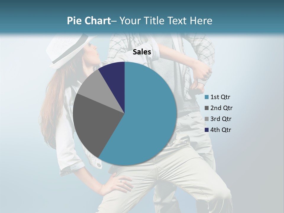Background Fashion Expression PowerPoint Template