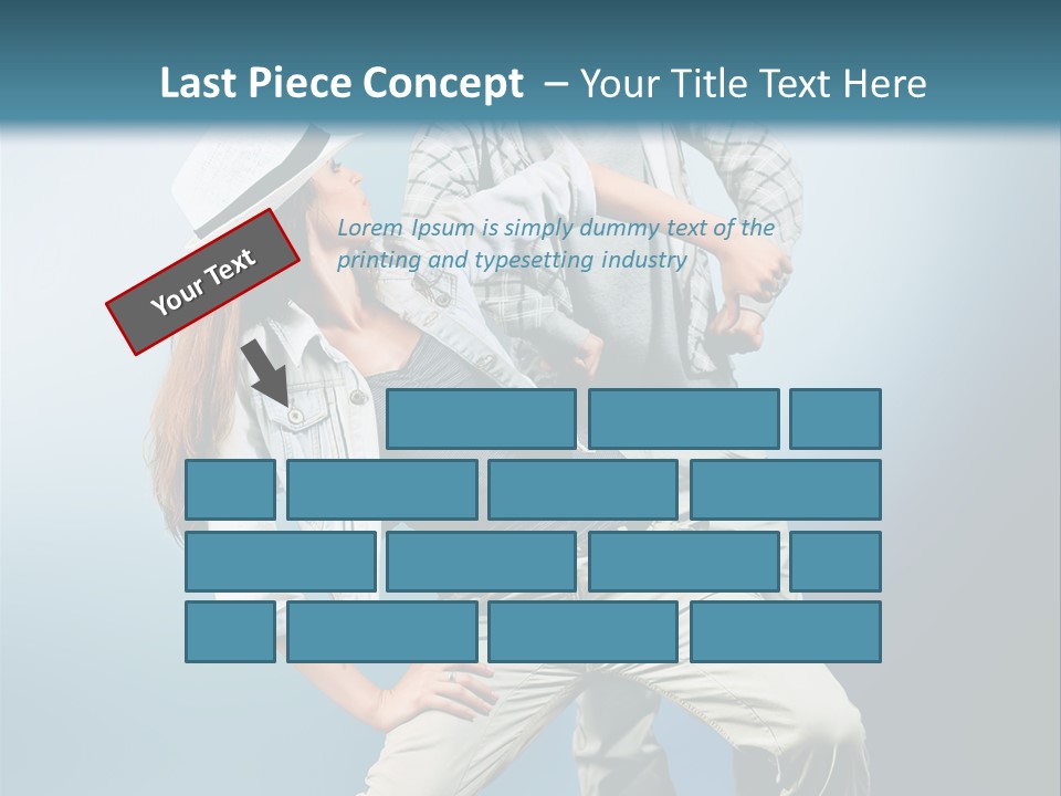 Background Fashion Expression PowerPoint Template
