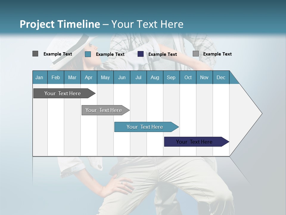 Background Fashion Expression PowerPoint Template