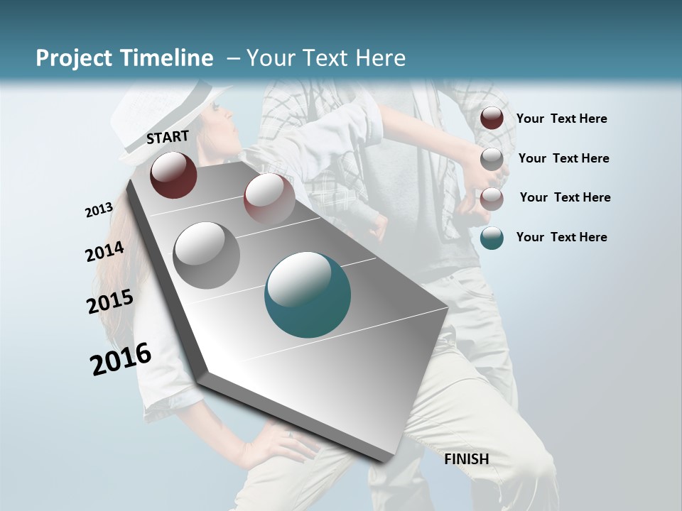 Background Fashion Expression PowerPoint Template