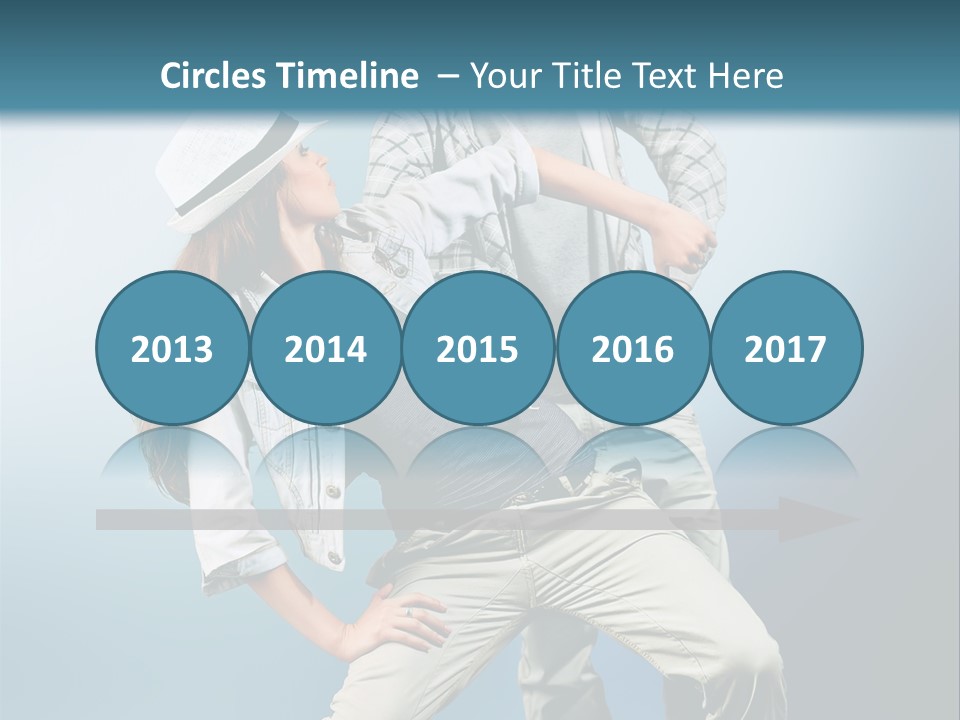 Background Fashion Expression PowerPoint Template