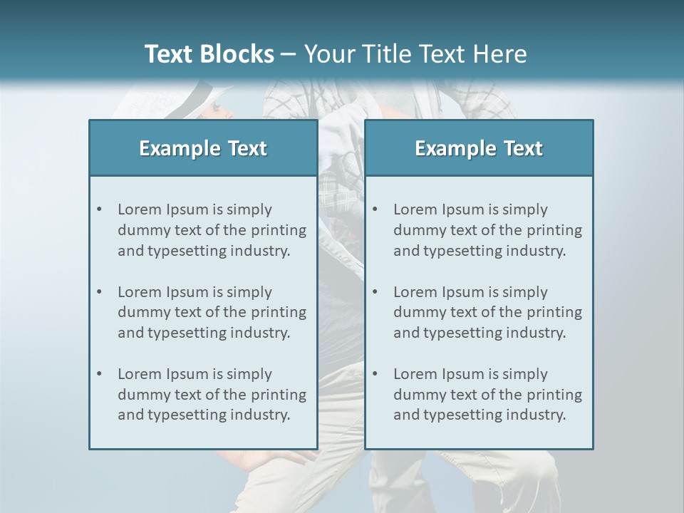 Background Fashion Expression PowerPoint Template