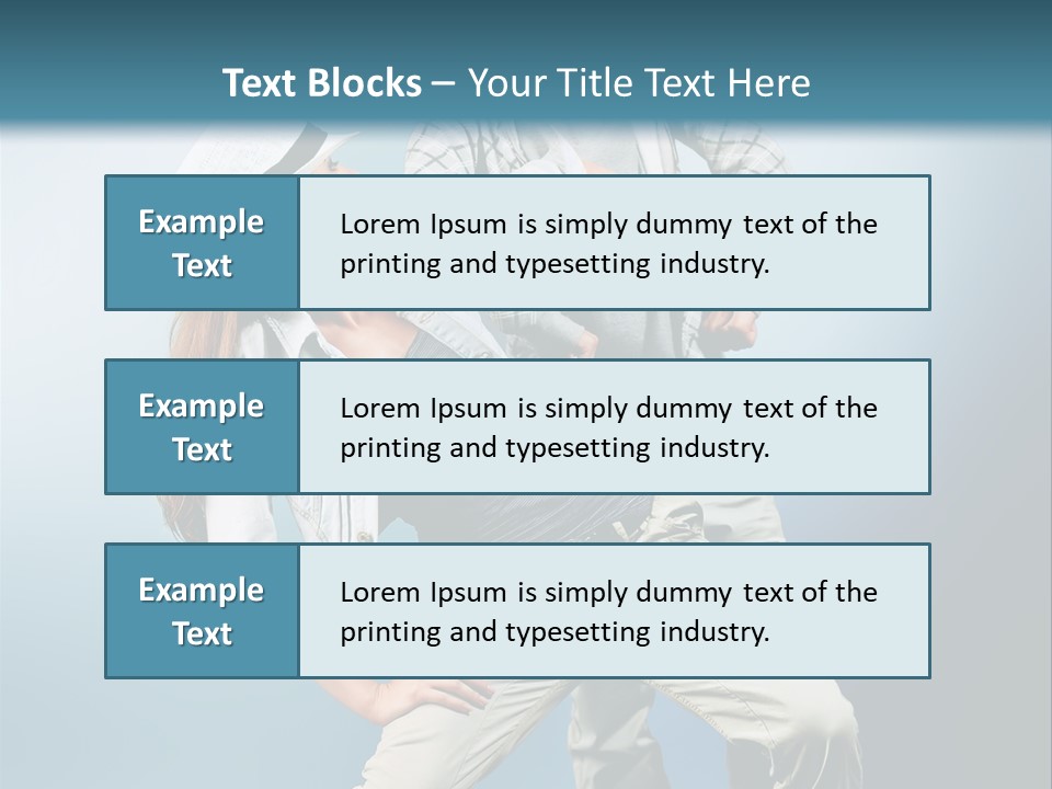 Background Fashion Expression PowerPoint Template