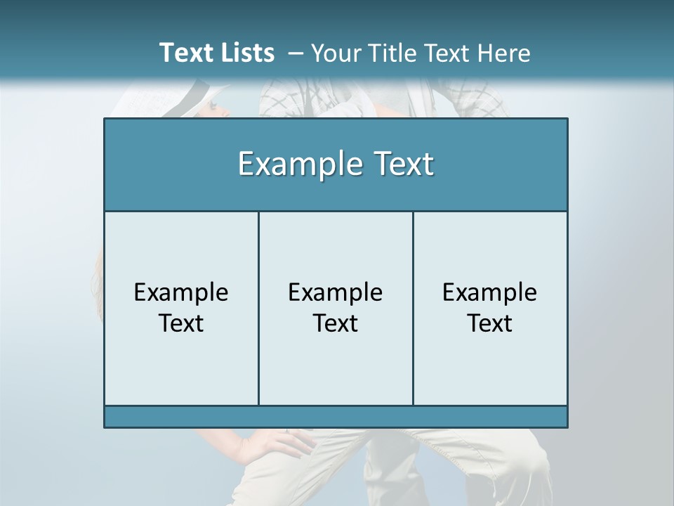 Background Fashion Expression PowerPoint Template