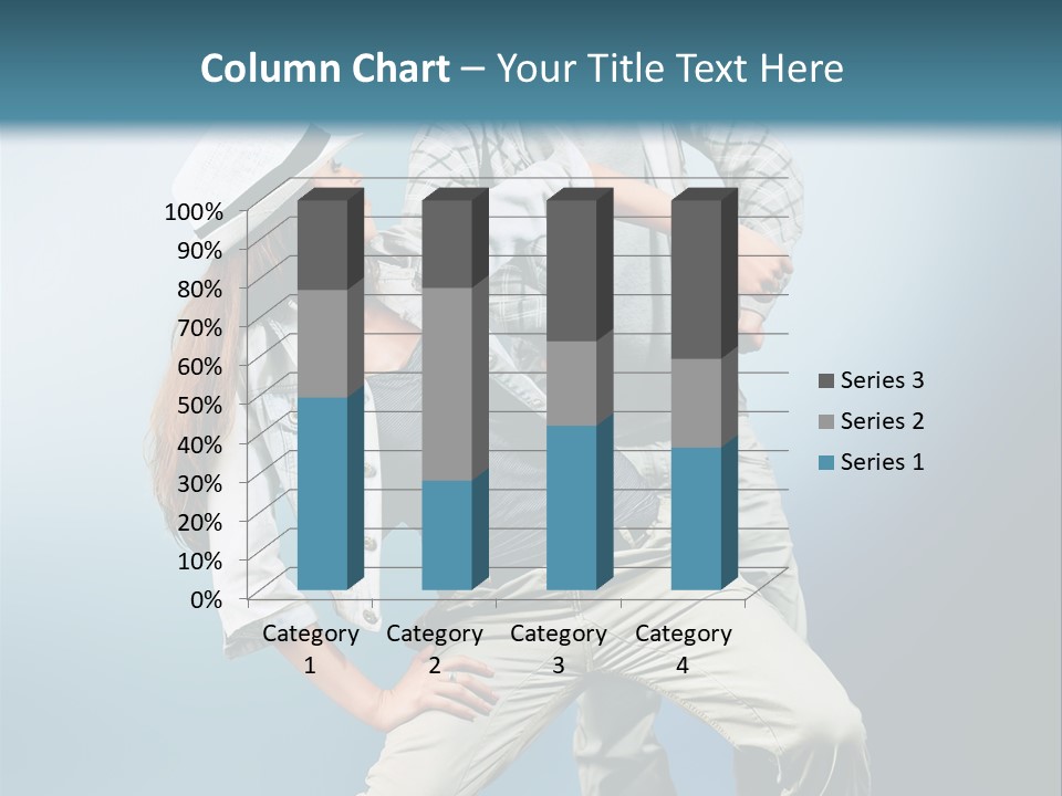 Background Fashion Expression PowerPoint Template