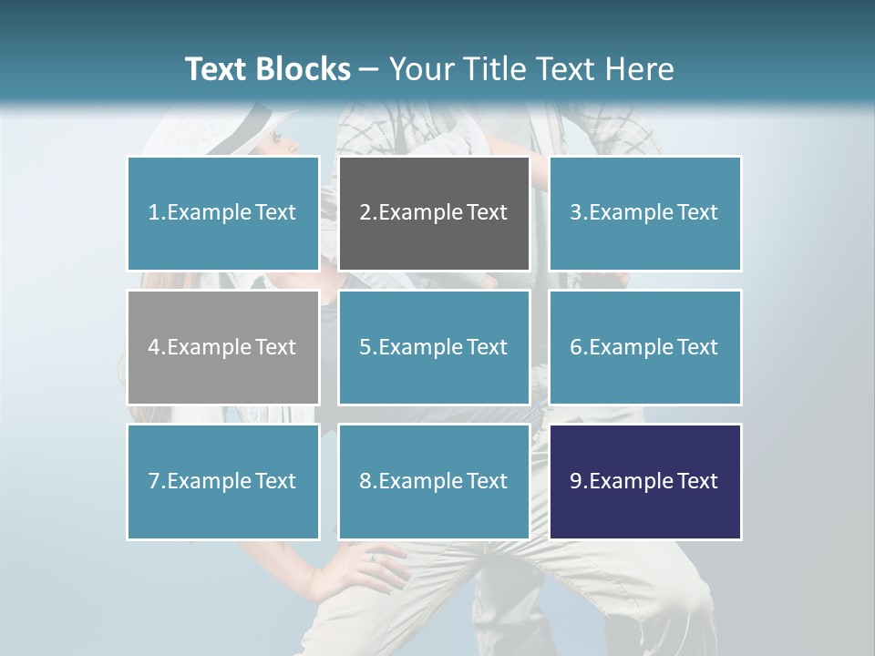 Background Fashion Expression PowerPoint Template