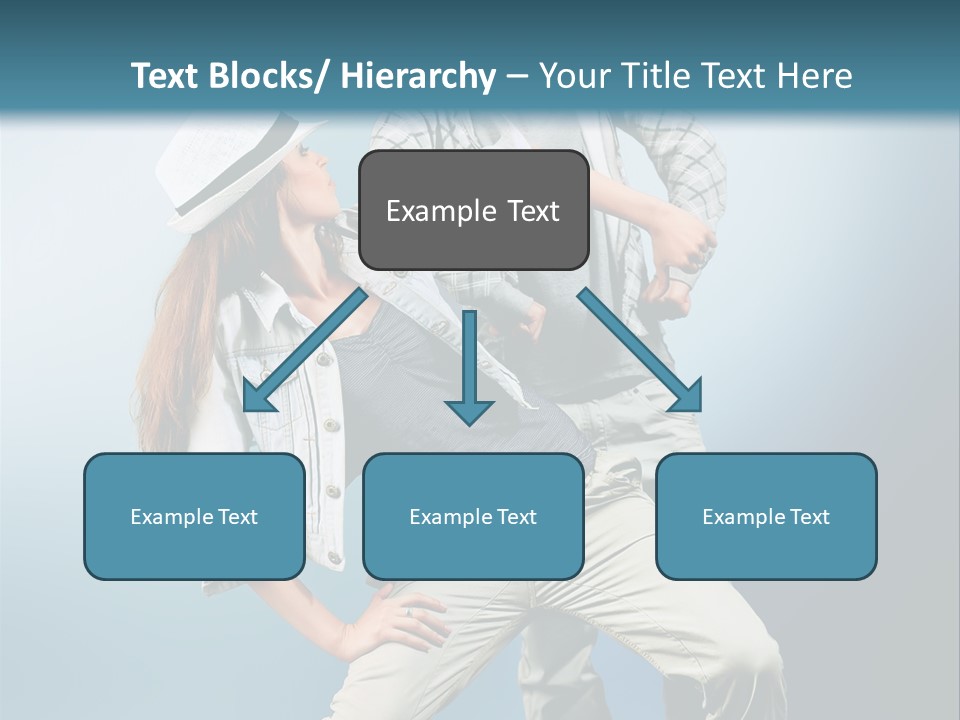 Background Fashion Expression PowerPoint Template