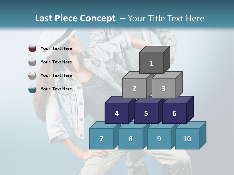 Background Fashion Expression PowerPoint Template