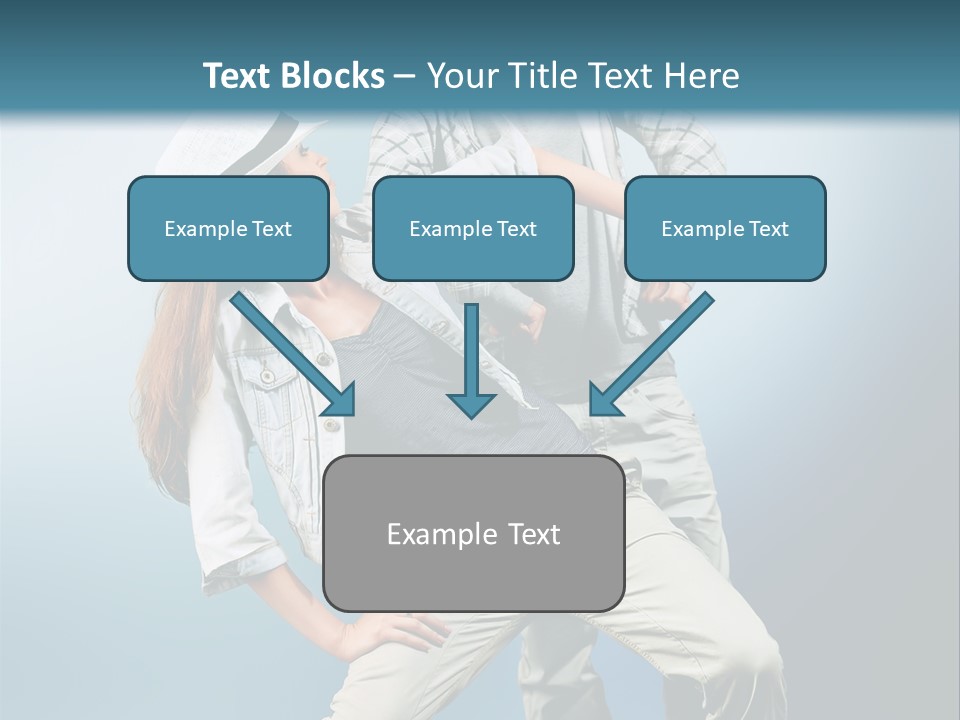 Background Fashion Expression PowerPoint Template
