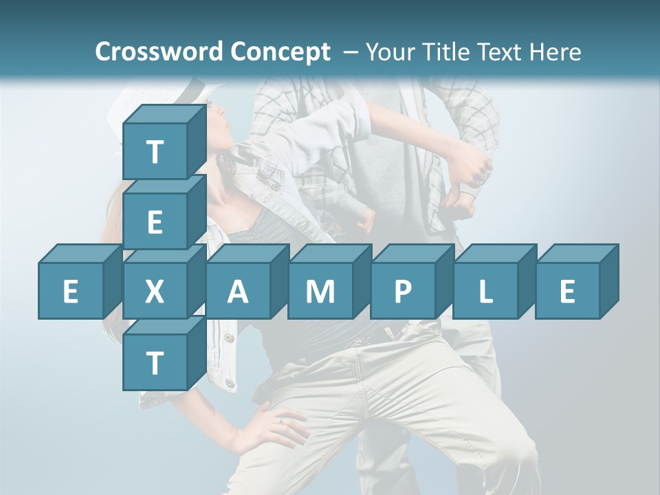 Background Fashion Expression PowerPoint Template