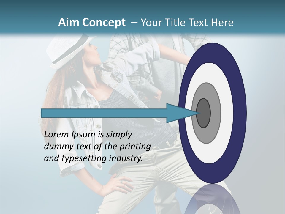 Background Fashion Expression PowerPoint Template