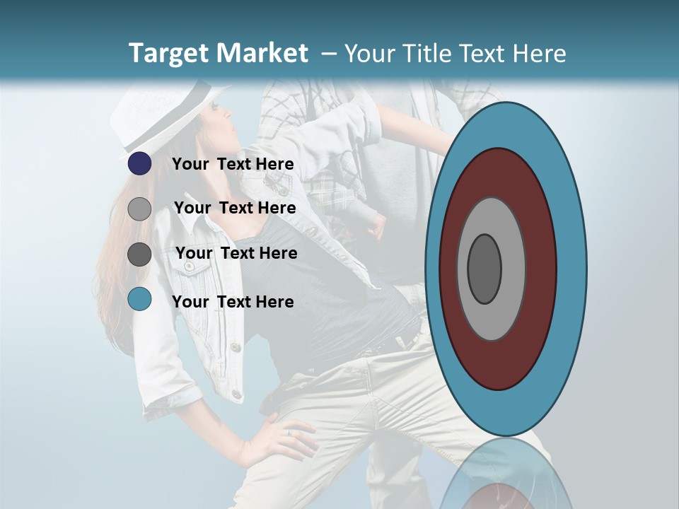 Background Fashion Expression PowerPoint Template