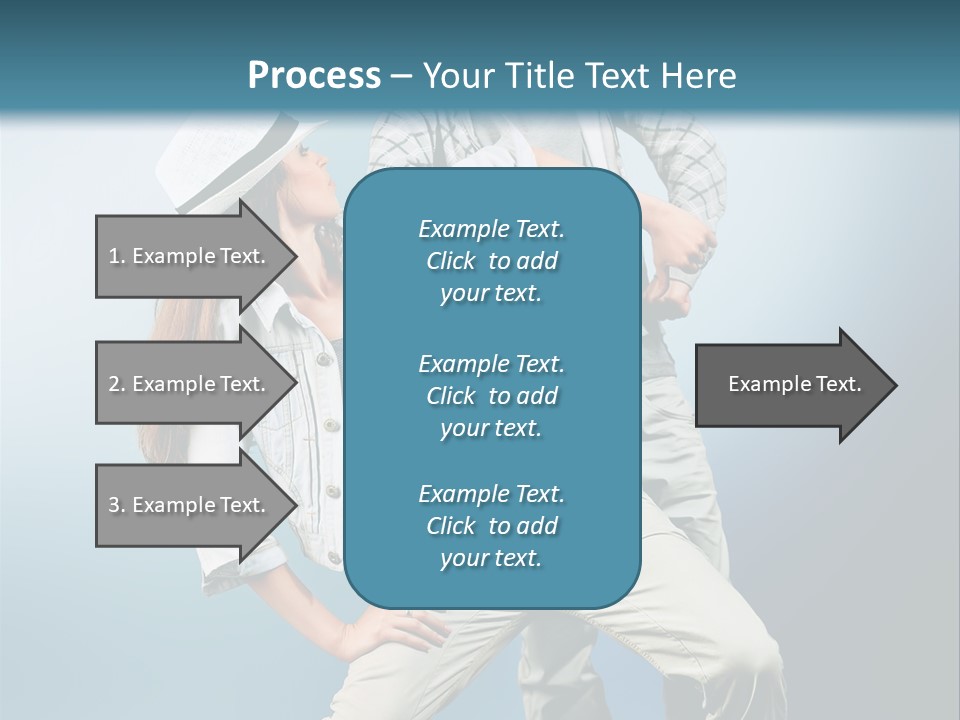 Background Fashion Expression PowerPoint Template