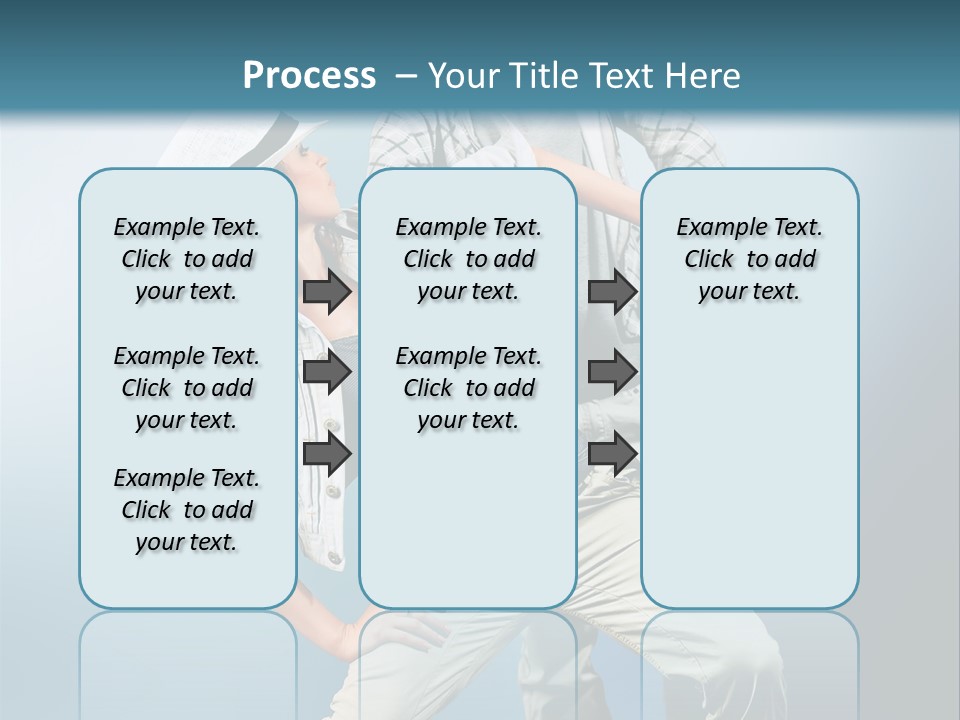 Background Fashion Expression PowerPoint Template