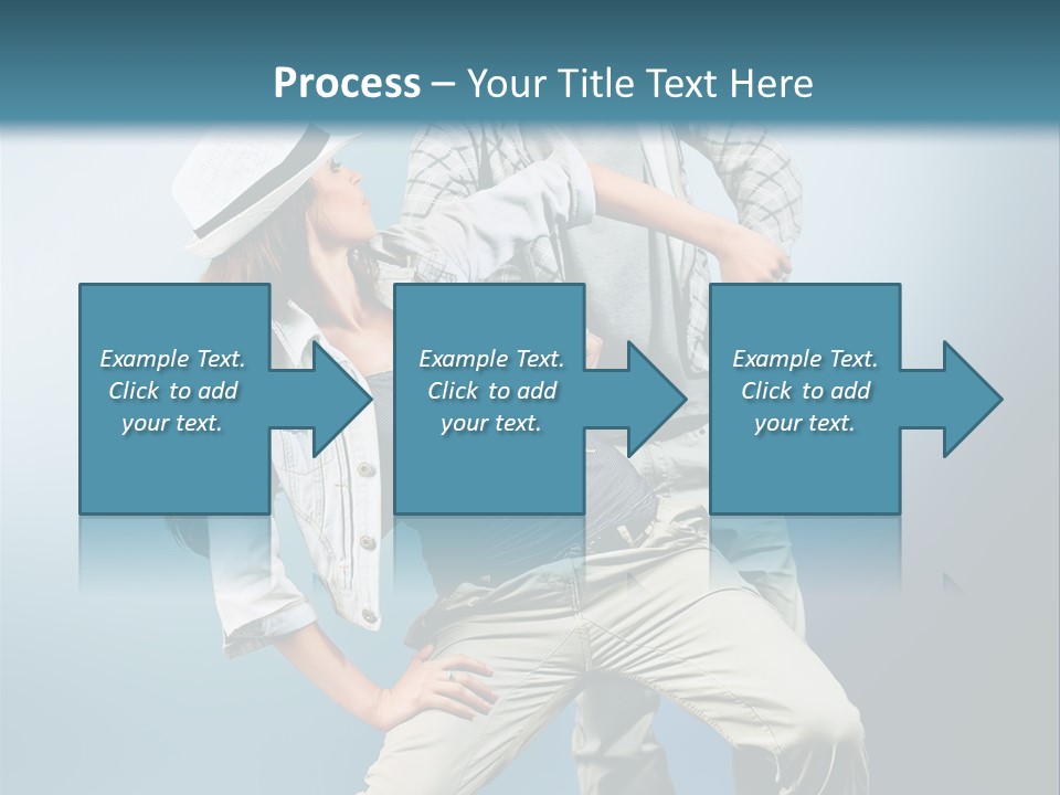 Background Fashion Expression PowerPoint Template