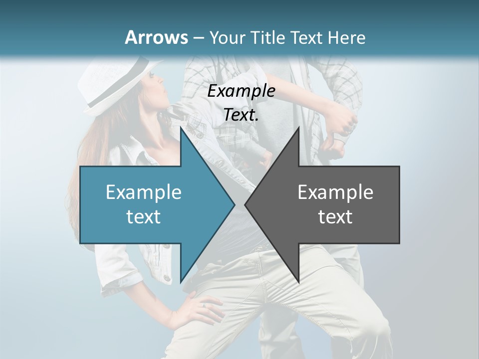 Background Fashion Expression PowerPoint Template