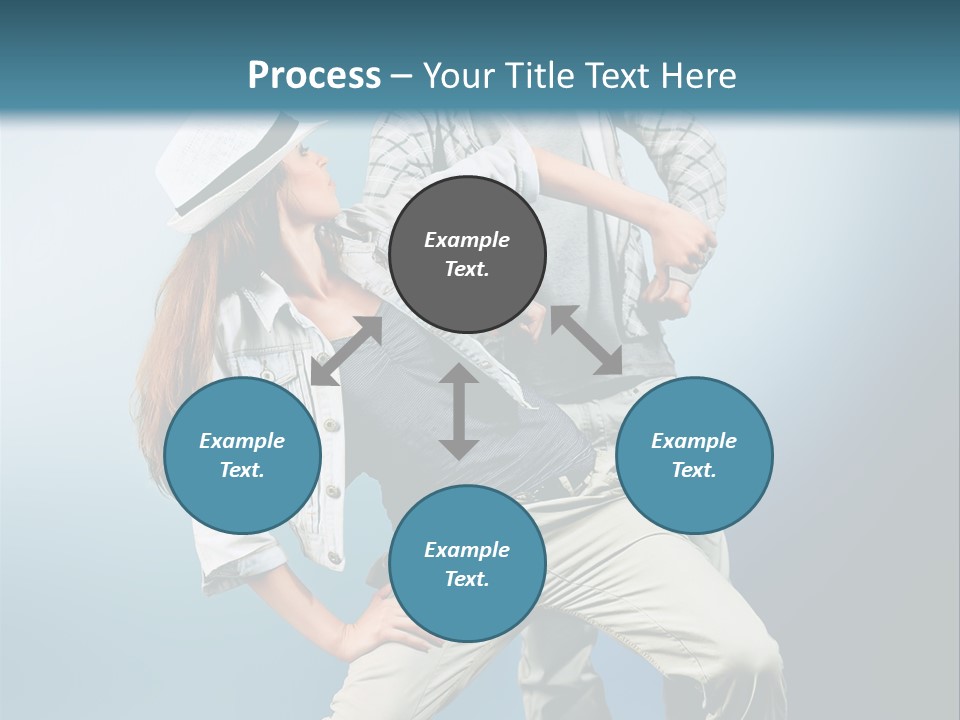 Background Fashion Expression PowerPoint Template