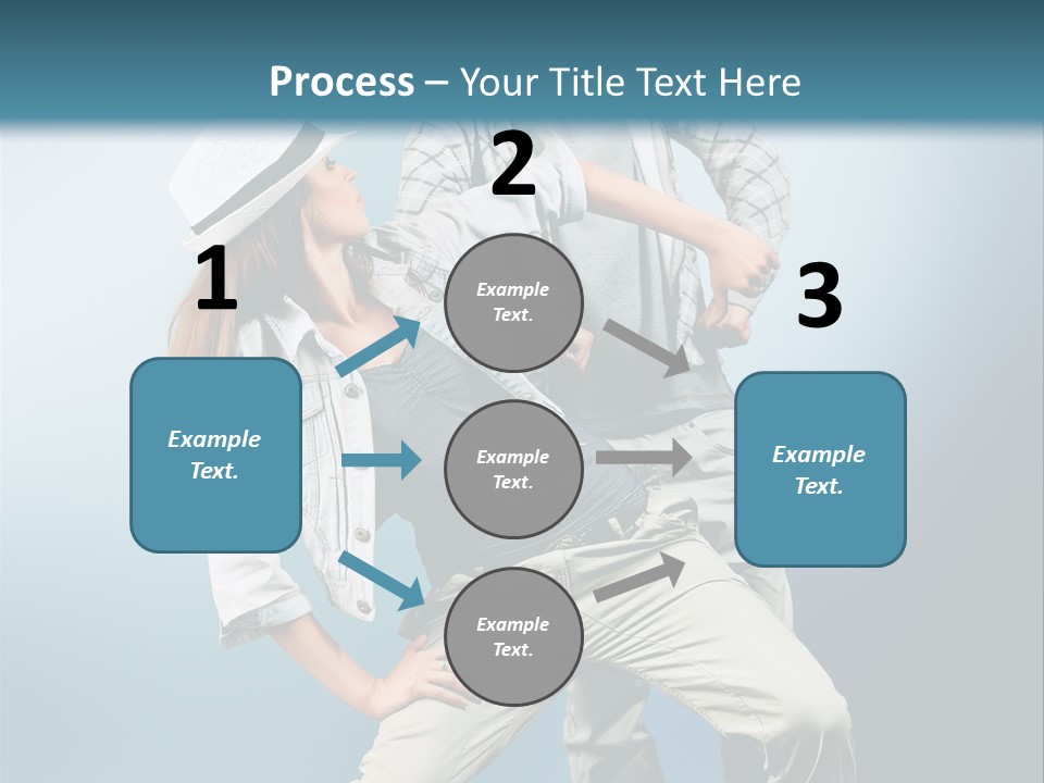 Background Fashion Expression PowerPoint Template