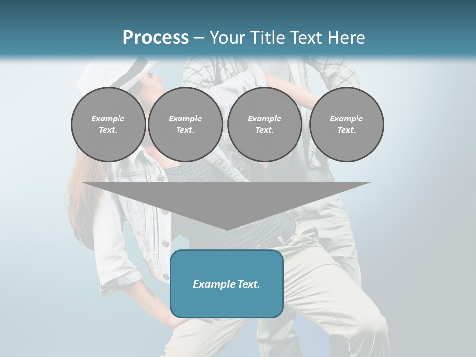 Background Fashion Expression PowerPoint Template