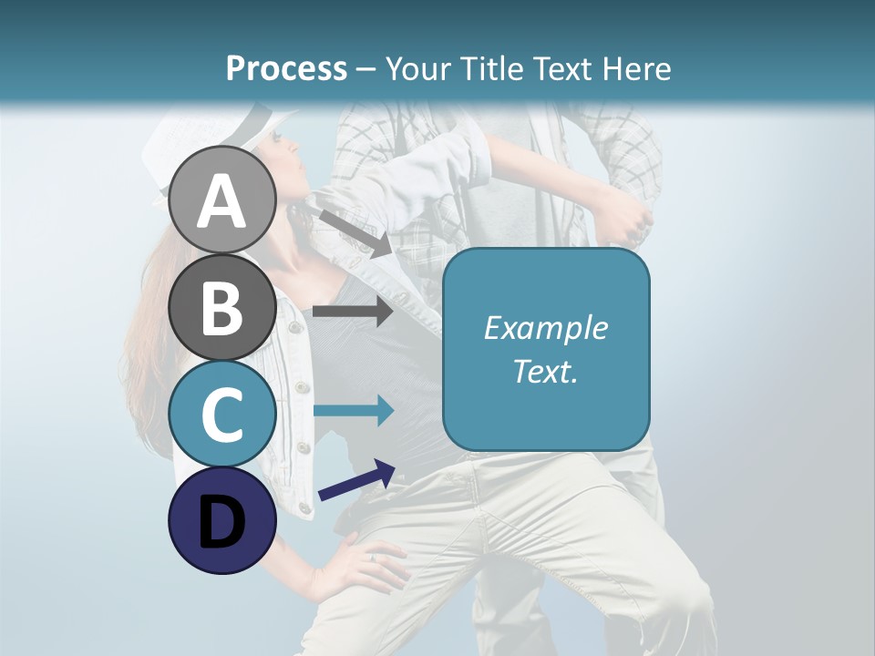 Background Fashion Expression PowerPoint Template