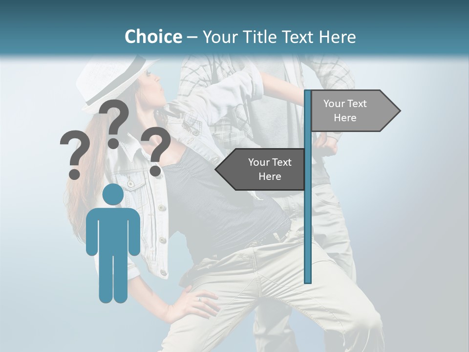 Background Fashion Expression PowerPoint Template