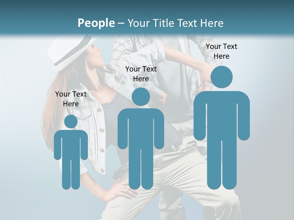 Background Fashion Expression PowerPoint Template