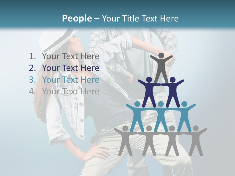 Background Fashion Expression PowerPoint Template