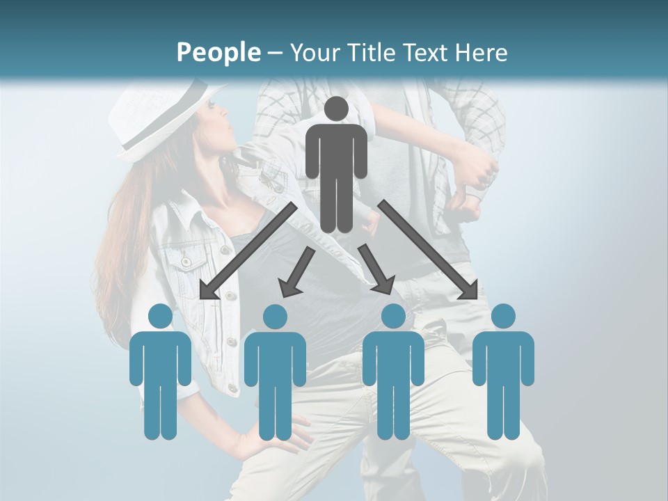 Background Fashion Expression PowerPoint Template