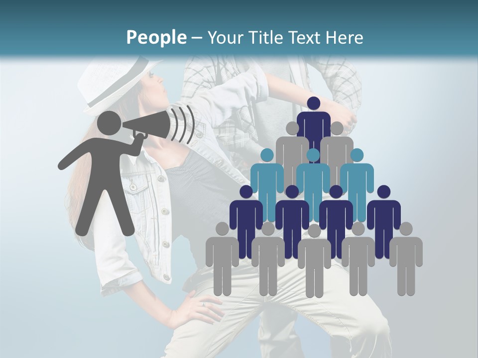 Background Fashion Expression PowerPoint Template