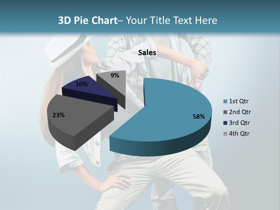 Background Fashion Expression PowerPoint Template