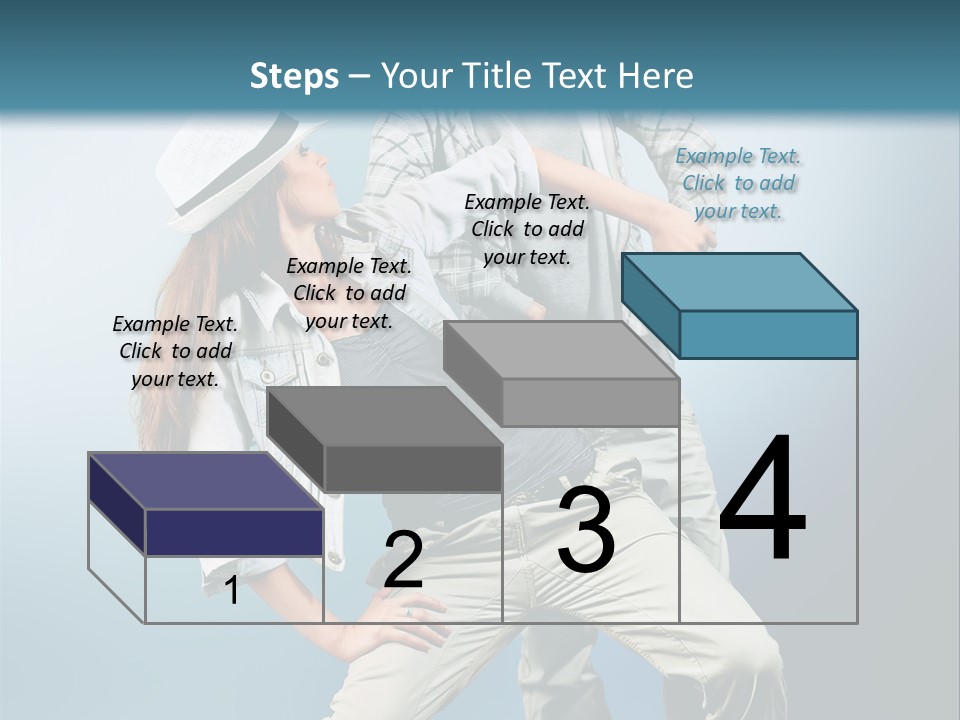 Background Fashion Expression PowerPoint Template