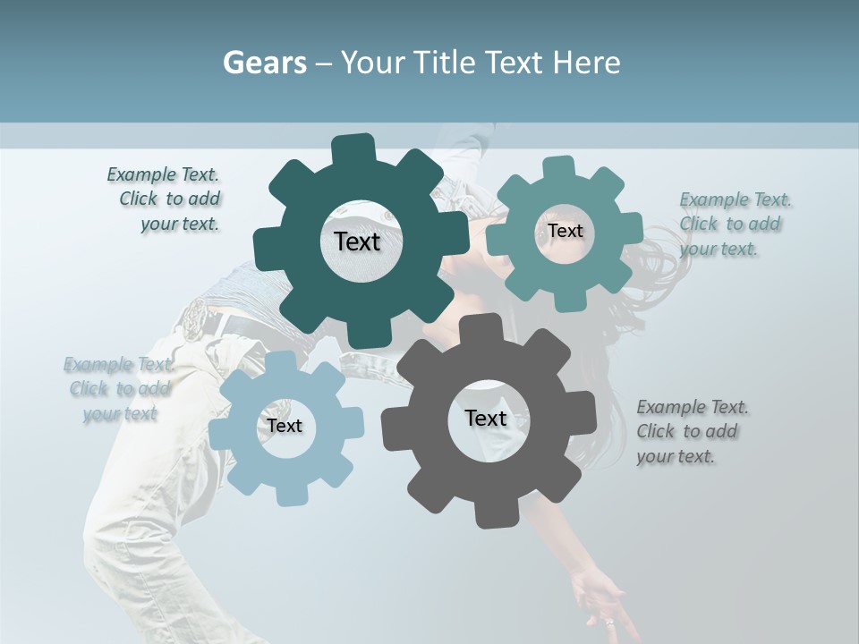 Young Breakdance Fashion PowerPoint Template