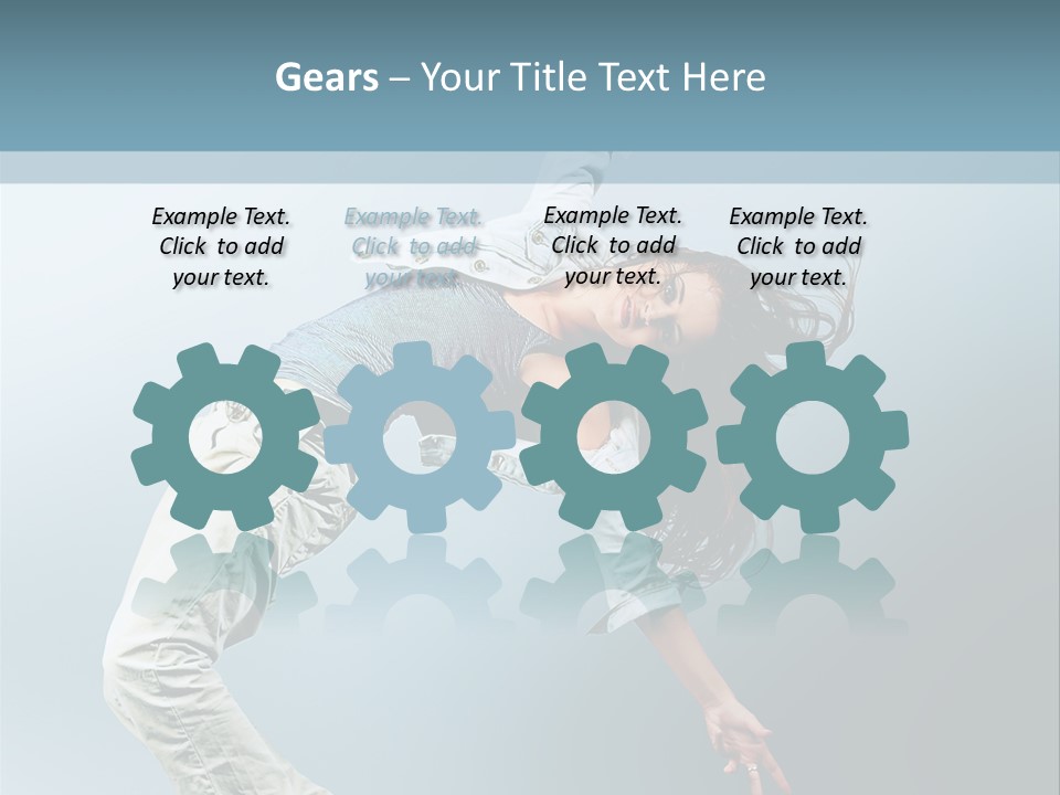 Young Breakdance Fashion PowerPoint Template