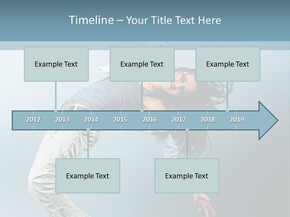 Young Breakdance Fashion PowerPoint Template